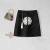 Spring 2026 Hanfu-Style High-Waist Jacquard A-Line Mini Skirt