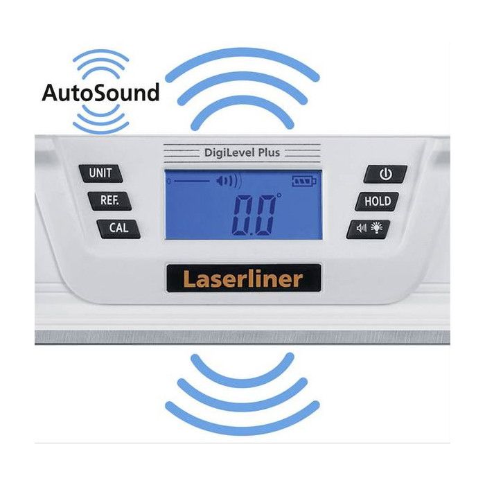 Niveau Laser - Laserliner - DigiLevel Plus - 40 Cm - Argent - Fonction Calibrage
