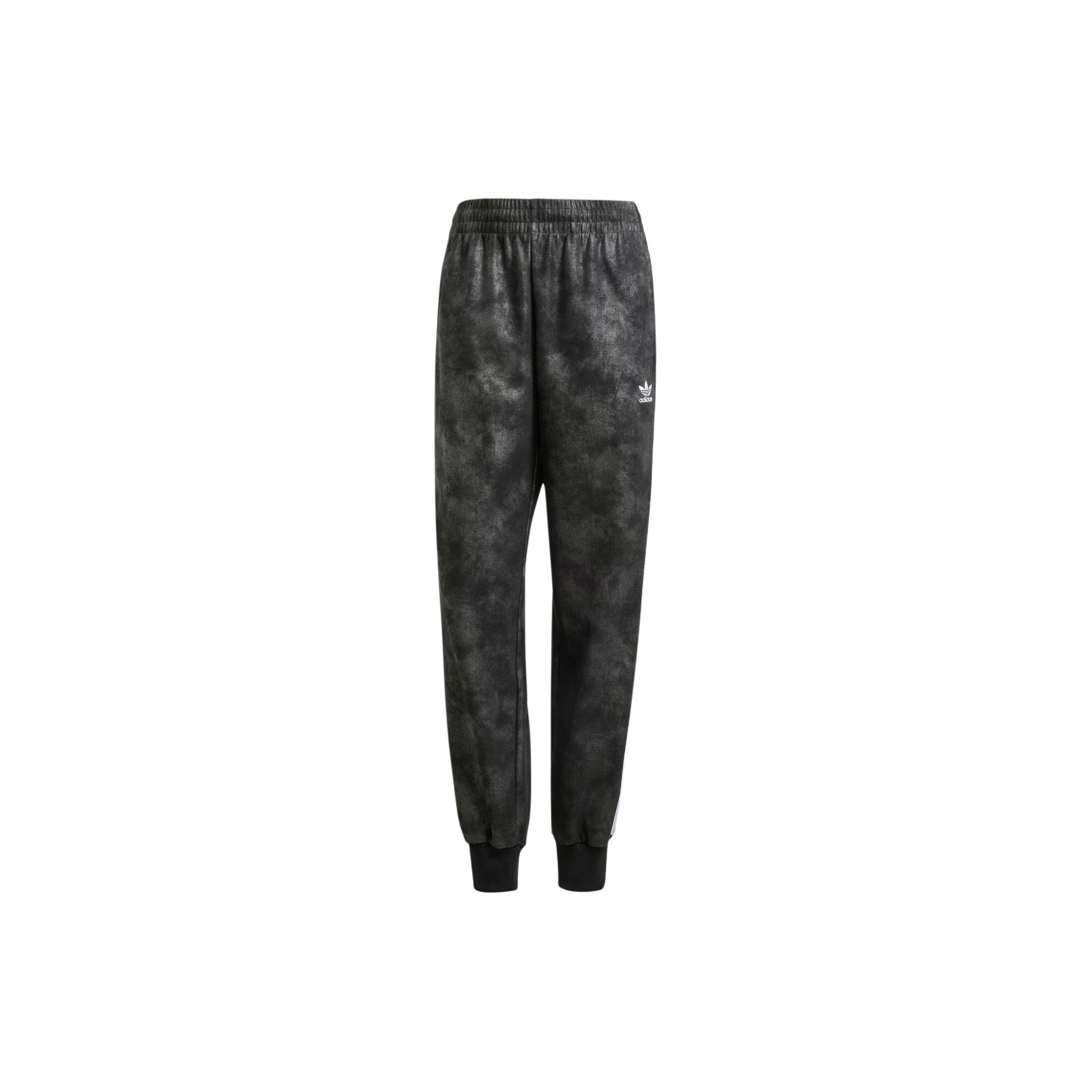 Adidas Originals Adicolor Essentials High Waist Straight Sweatpants Women Black IY8055 L