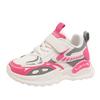 Children's Shoes Girls' Sports Shoes Autumn Middle and Large Children's Boys' Running Shoes Leather Versatile Dad Shoes