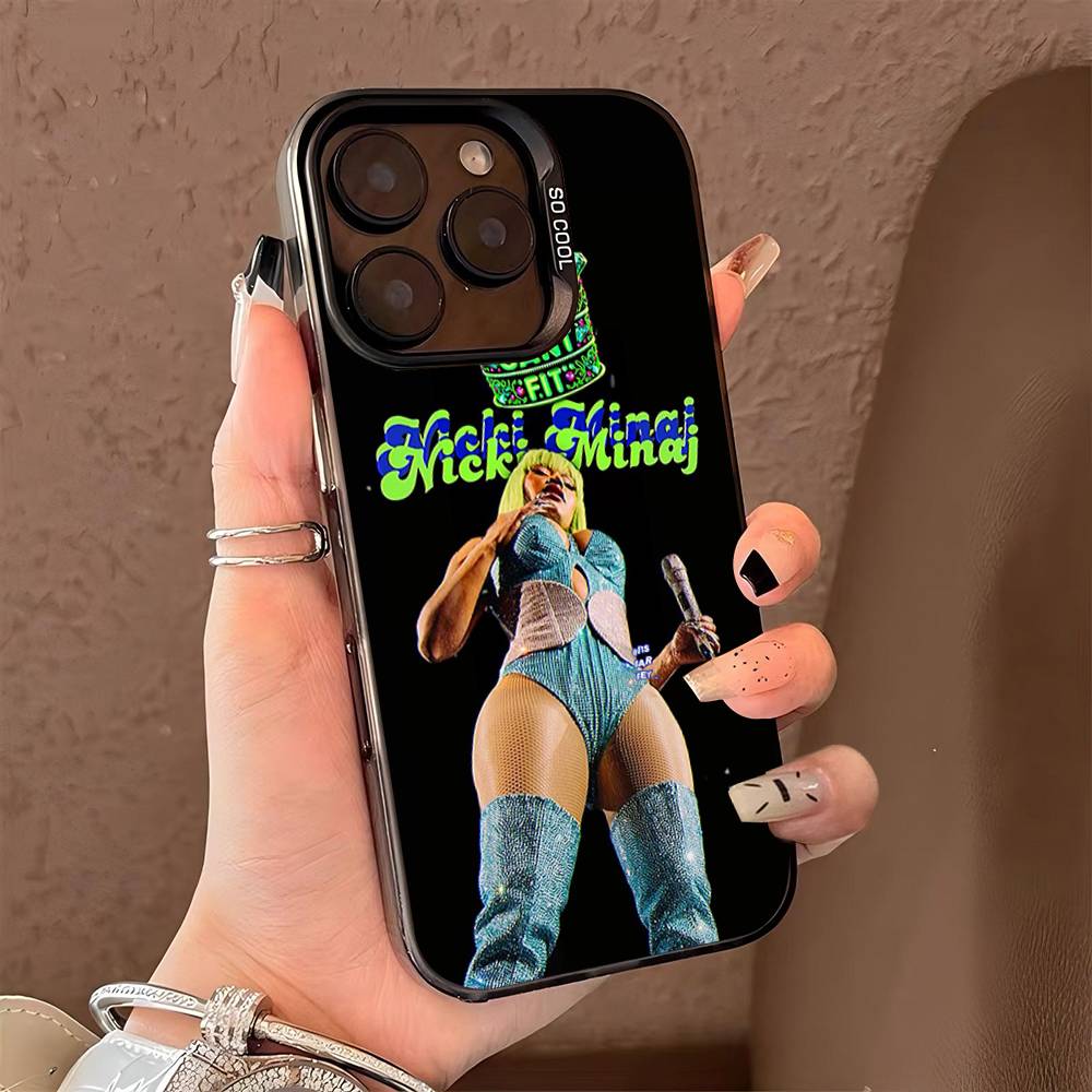 Nicki Minaj Rapper Phone Case For IPhone 16 15 14 13 12 11 Pro Max 17 Plus Colorful Cover
