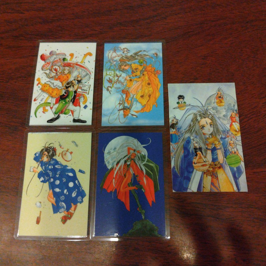 

[USED] Ah Goddess Lamicard Sticker