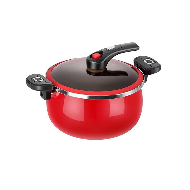 DESLON 26cm Enamel Micro-Pressure Soup Pot