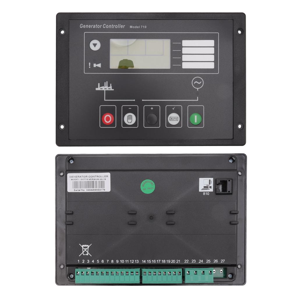 Diesel Generator Set Control Panel Automatic Start Stop ABS LCD Genset Controller Module