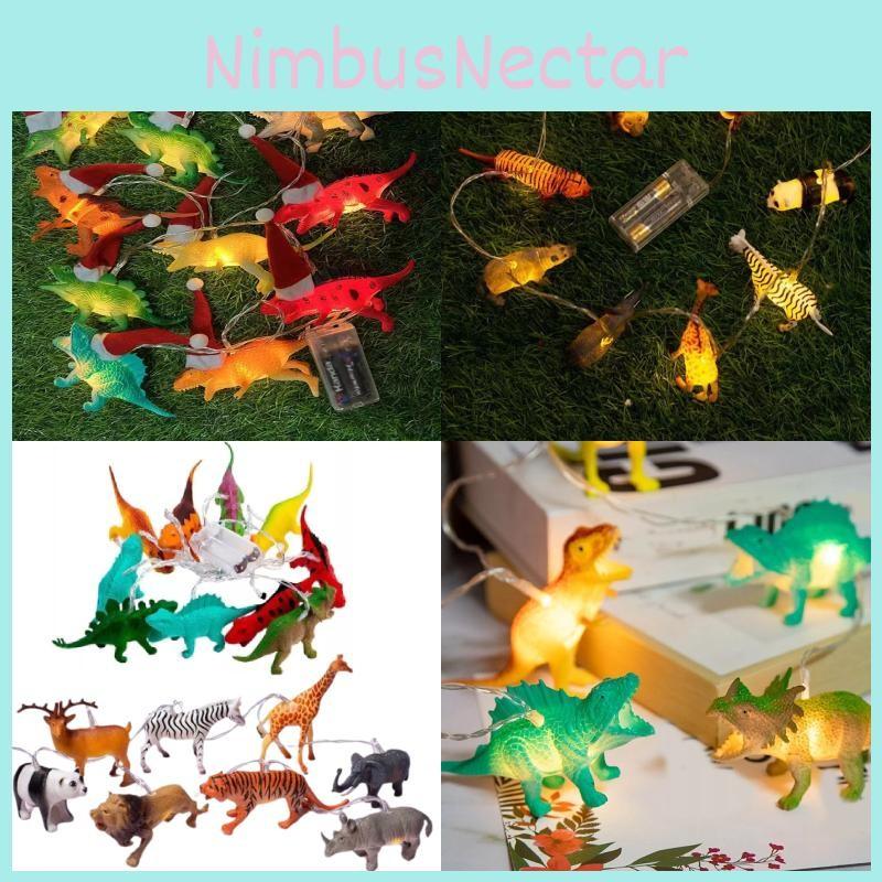 Christmas Led Dinosaur String Lights Night Light Children Bedroom Party Decor