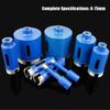 Diamond Hole Saw Drill Bit Set for Concrete Tiles Glassd Cutter Saw Blue Wall Drill Bit M10 Angle Grinder 6-75mm