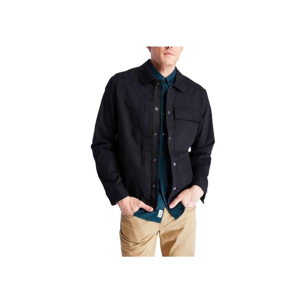 Timberland Casual Work Shirt Jacket Men Jackets Black A2EG7-001