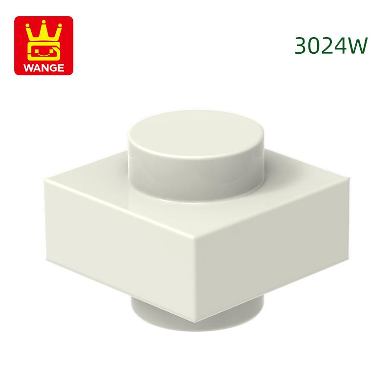 Non-Toxic 549Pcs/Lot 3024W 1X1 Double Cylinder Block Moc Color Accessories Compatible With Brick Diy Children'S Toy S1355
