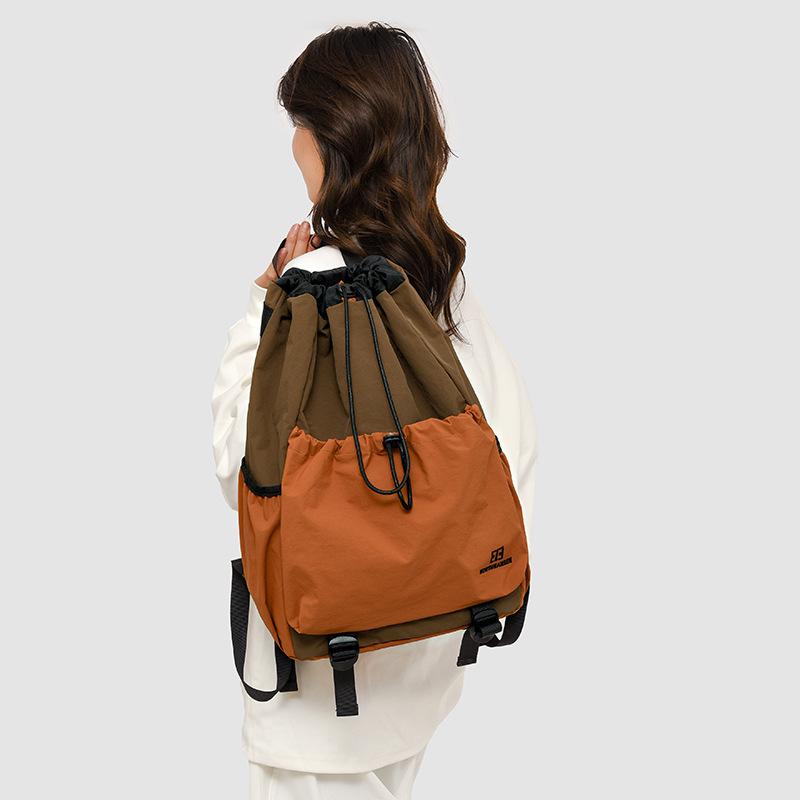 Schoolbag Casual Backpack Men's and Women's Commuter Versatile Large Capacity Student School Bag Outdoor Sports Travel Backpack