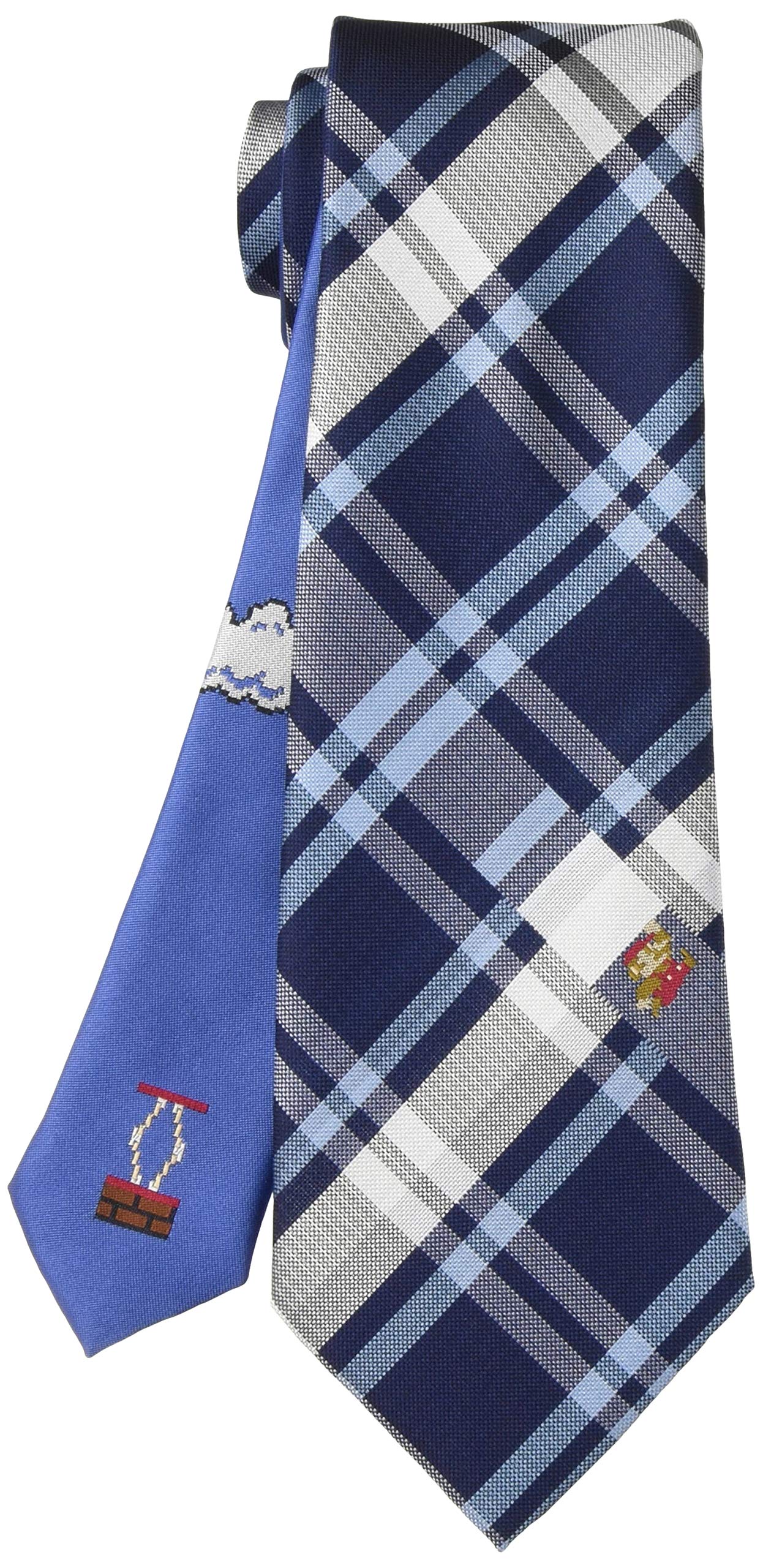 

[Dress Code 101] JUN-MARIO Men s Custom Mario Character Tie, Size 2 (Blue), Japan, Free Size