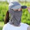 Nackenschutz Nackenschutz Sonnenkappe Abnehmbarer Gesichtsschutz Kappe Kletter-Sonnenhut Outdoor-Sport
