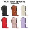 Samsung ZFOld6 Pen Slot Folding Small Fragrance Style Mobile Phone Case FOld7 Mobile Phone Leather Case Wristband Protective Cover for Women