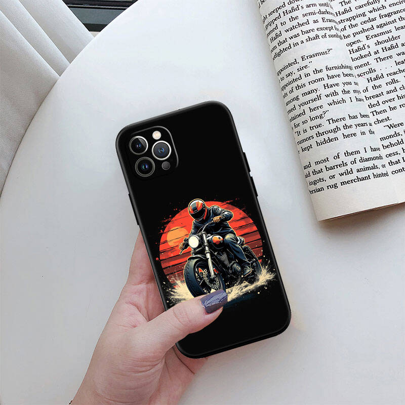 MH92 Motorcycle Racing Phone Shell Case for iPhone 7 8 11 12 13 14 15 16 17 16E XS Pro Max XR X SE Air