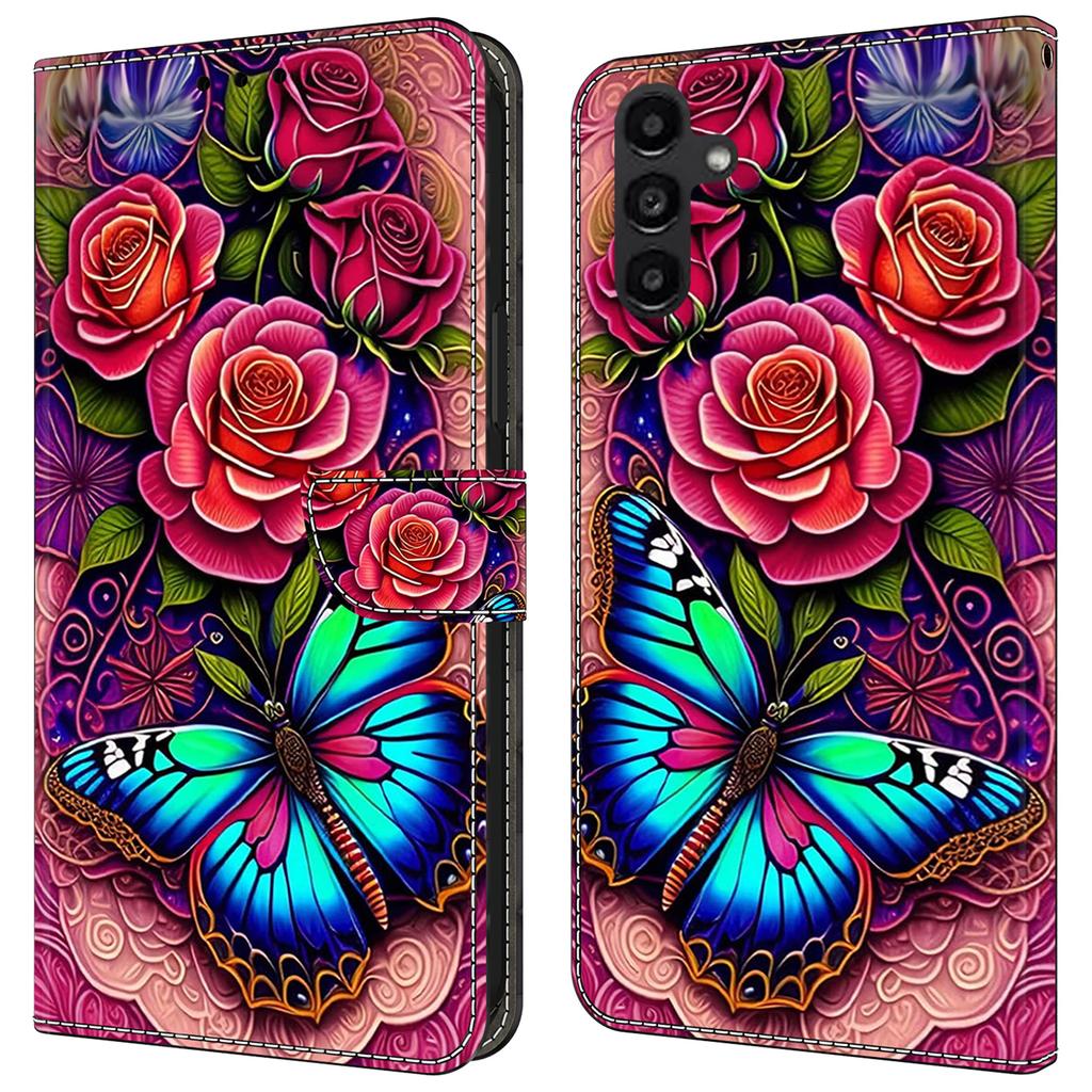 For Samsung Galaxy A14 5G/A14 4G Phone Case Wholesale Pattern Print Leather Wallet Cover