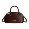 Lara Zipper Closure Napa Leather Mini Handbag Women Handbag Maple-Sugar CEA01-IMMPL