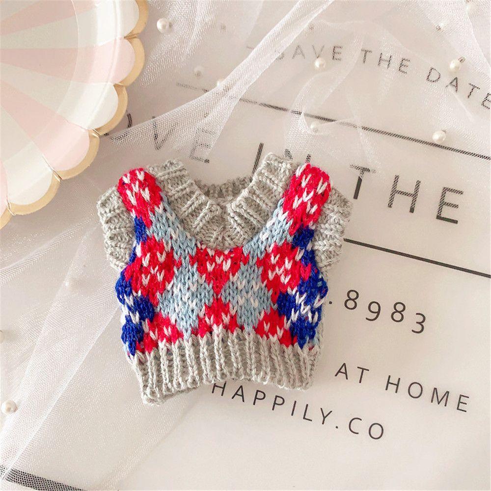 Doll Clothes for 20cm Dolls Plush Doll's Clothing Sweater Stuffed Toy Dolls Outfit for Idol Dolls Accessories