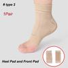 1 Pair Gel Pads Ice Skating Padded Protection Socks Malleolar Sleeves Protection of Front Foot Shin Achilles Tendon Heel  Socks