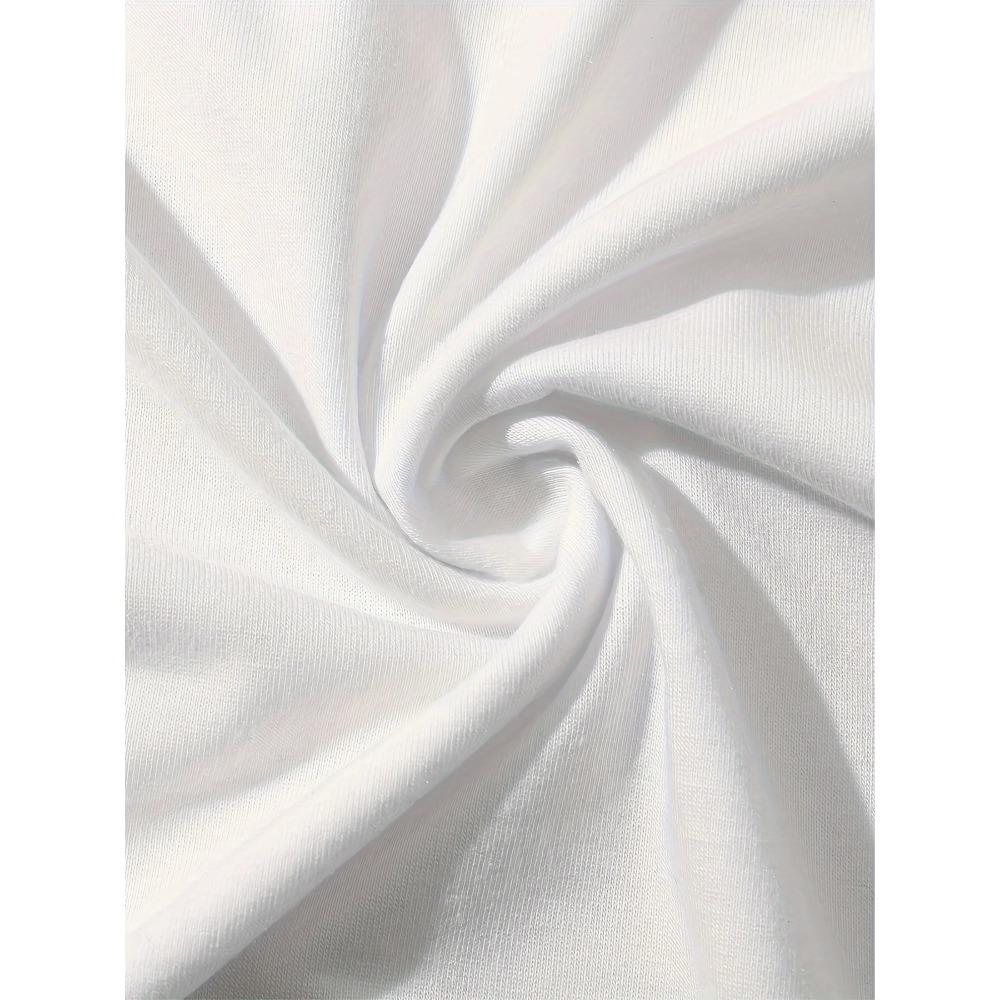 Printed Short Sleeved T-shirt with Casual and Minimalist Style for Daily and Outdoor Wear, Women's Fashion Y2K