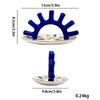 Creative Design Ring Display Stand Ceramic Home Entrance Decoration Ornament Eye Plates Jewelry Storage Tray Ashtray