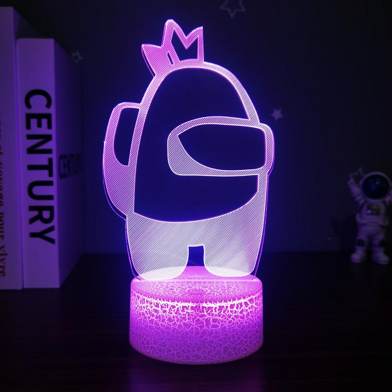 3D Visuelles Spielornament Licht E-Sport Atmosphäre Licht 3D Nachtlicht Gamepad Dekorative Leuchte