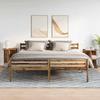 VidaXL Bedside Tables 2 Pcs Old Wood 46.5x29x61 Cm Engineered Wood, Nightstand, Bed Table, End Table, Cabinet 858665