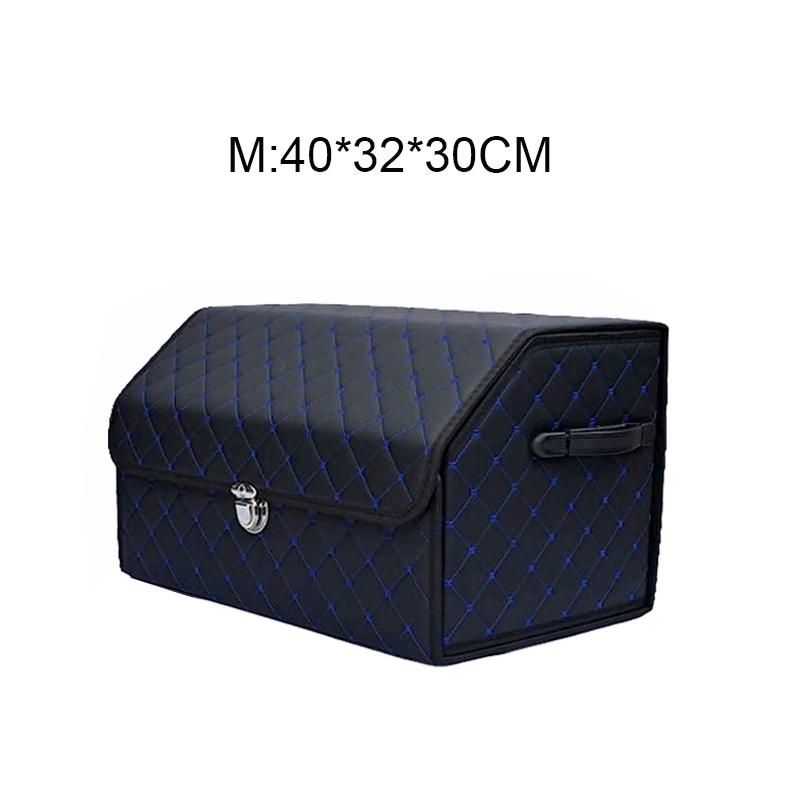 Collapsible Car Storage Organizer Box With Lid - Portable Multipurpose Car Trunk Boxs For Shopping Camping Picnic Waterproof Bag