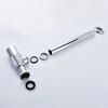 Adjustable Height Siphon Drainer Plumbing Tube Without Overflow Sink Waste Trap Drain Kit  Outlet