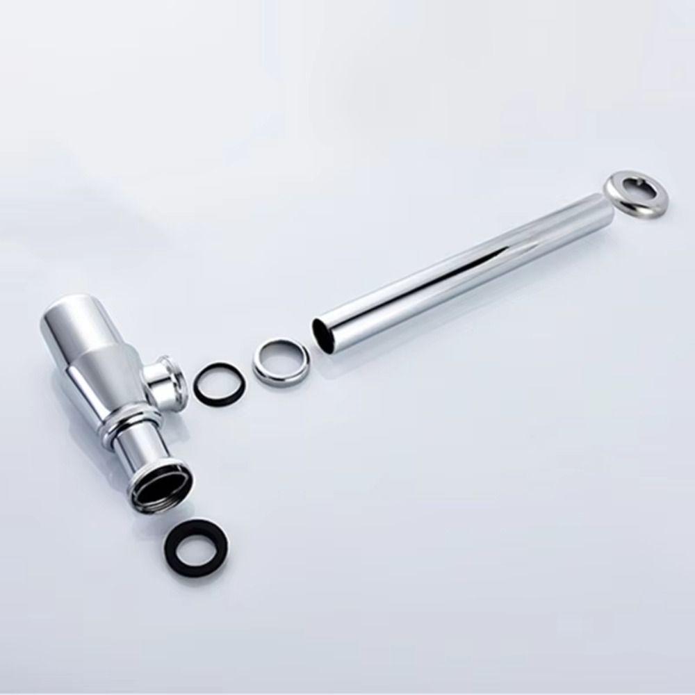 Zinc Zinc Zinc Alloy Bottle Trap Deodorant Type Without Overflow Sink Waste Trap Drain Kit  Kitchen