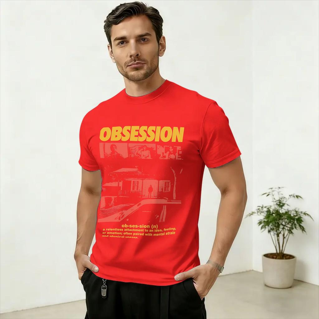 Unisexs TShirt Obsession 2026 Movie Awesome Pure Cotton Tee Shirt Short Sleeve T Shirts Round Collar Tops Gift Idea