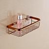 Antique Copper Wall-Mounted Double Bathroom Basket