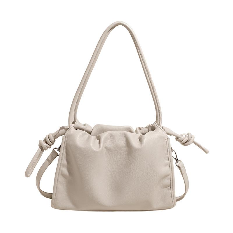 Fashion pleated cloud shoulder bag women's bag early autumn women's bag large capacity underarm satchel