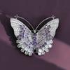 Butterfly Brooch with An Ethereal Charm, High-end Women's Exquisite and Fashionable Brooch Dress, Versatile Design Pin