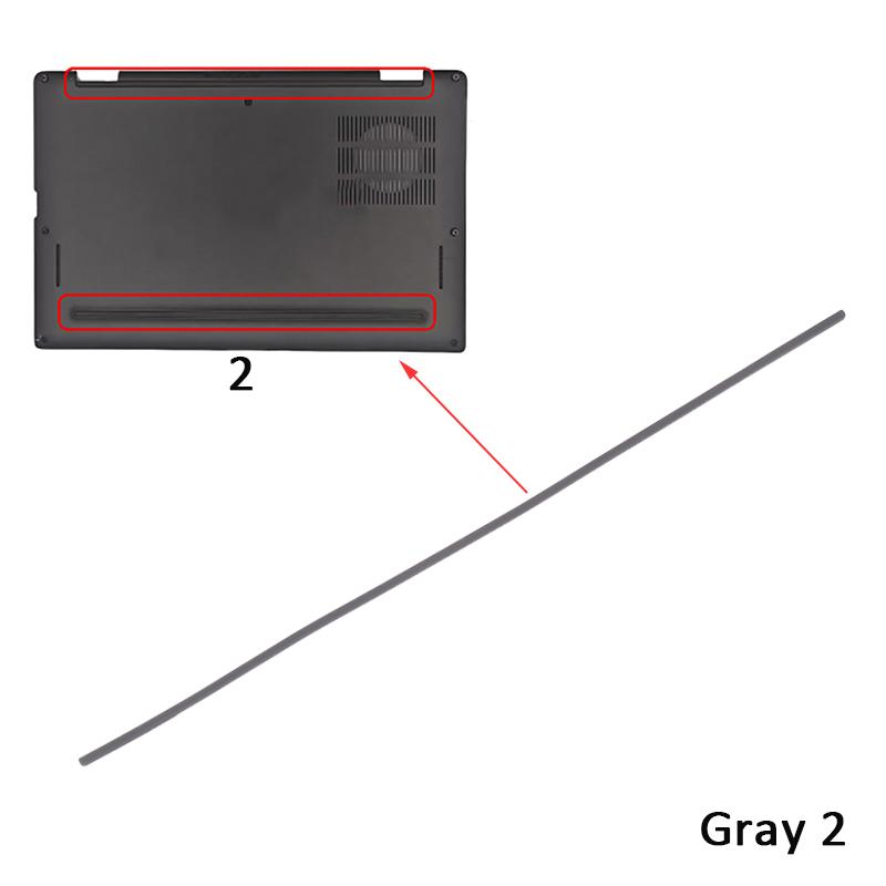 

1/2 шт. Универсальная резиновая полоска для ноутбука для DELL Latitude 7310, DIY, ножка для нижней крышки, нескользящая накладка на корпус, сменные аксессуары