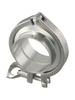 Adjustable Tri Clamp 3 Inch Tri Clamp For Brewing For Sanitary Connections 91mm Flange OD Convenient Cross-hole For Homebrew