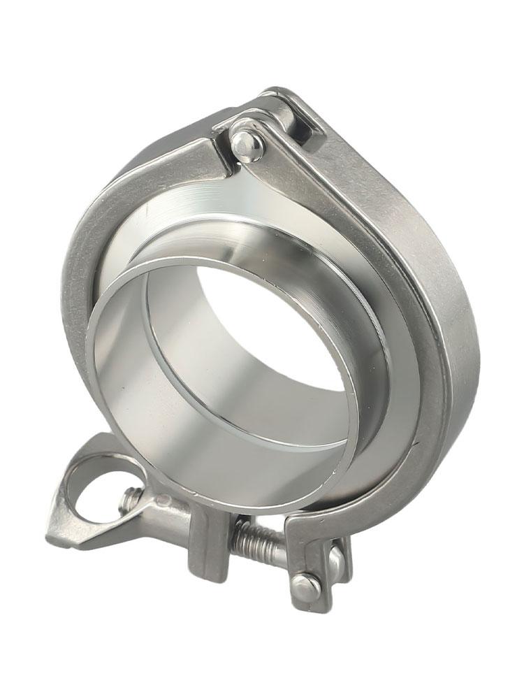 Adjustable Tri Clamp 3 Inch Tri Clamp For Brewing For Sanitary Connections 91mm Flange OD Convenient Cross-hole For Homebrew