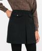 Jun By Jun K Pocket Wool Short Skirt_Black