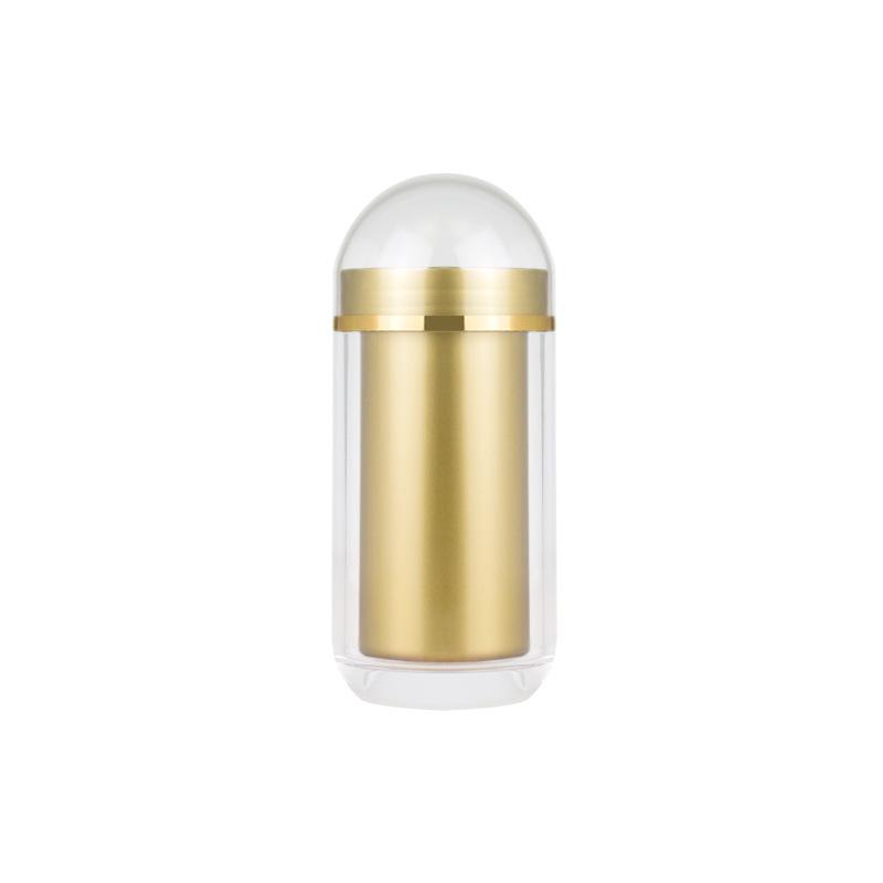 Premium 100ML Acrylic Medicine Bottle with 60 Capsules