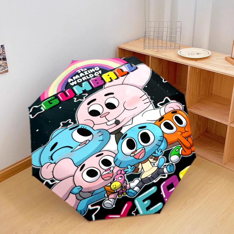 Gumball Automatic Umbrella - Suitable Travel Outdoor Portable Umbrella Birthday Gift Daily Essentials