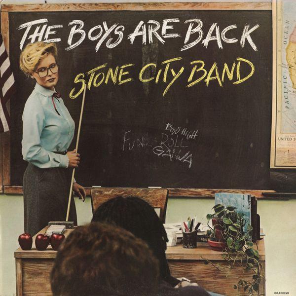 LP Record STONE CITY BAND - The Boys Are Back STML12150 Motown 1981 UK Soul/Funk Used