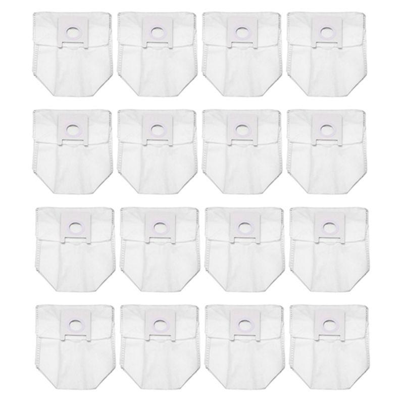 

A84E-16Pcs Dust Bag Replacement Accessory For Xiaomi Roidmi Robot Sweeping EVE Plus Vacuum Cleaner Replenish белый