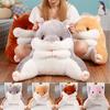 Cozy Hamster Lounger Back Pillow Plush Pp Cotton For Better Lumbar Support