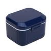 Portable Denture Retainer Soaking Case Multi-Purpose Mouthguards Braces Storage Box Nail Drill Tool Organizer