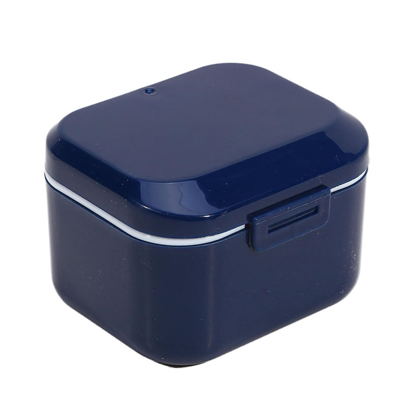 Portable Denture Retainer Soaking Case Multi-Purpose Mouthguards Braces Storage Box Nail Drill Tool Organizer