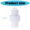 Pack of 2 Multifuntional Pool Vacuum Hose Adapter Pool Hose Connector ABS Texture Suitable for Plastic Pool Equipment