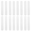 150pcs Hat and Cap Sweat Guard Liner Shields Absorbing Pads Sweat Pads Hat Size Reducer Size Tape Self-Adhesive Cap Reducer Inserts White