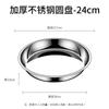HANDUNYOU Stainless Steel Round Plate