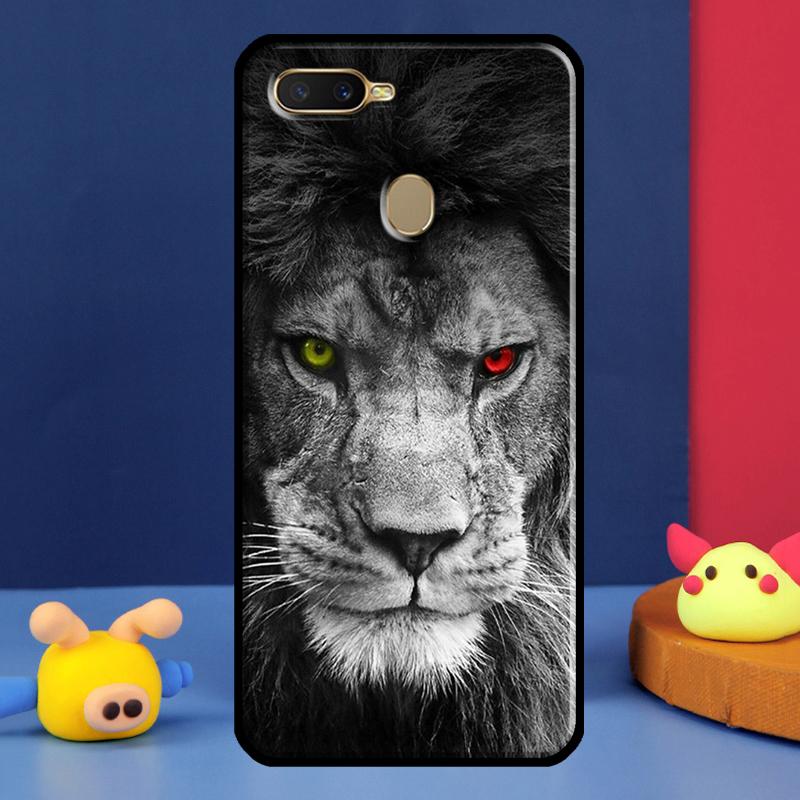 Lion Art For Oppo A54 A57 S A78 A58 A98 A5 A9 A91 A15 A16 A17 A52 A72 A76 A96 A74 A94 A77 Phone Case