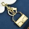 Exquisite Mini Handbag Shape Key Chain Bag Pendant Metal Car Keychain Backpack Decoration Accessories Gifts