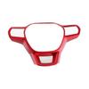 For Honda CR-V CRV 2023 2024 Red Inner Car Steering Wheel Decor Cover Trim