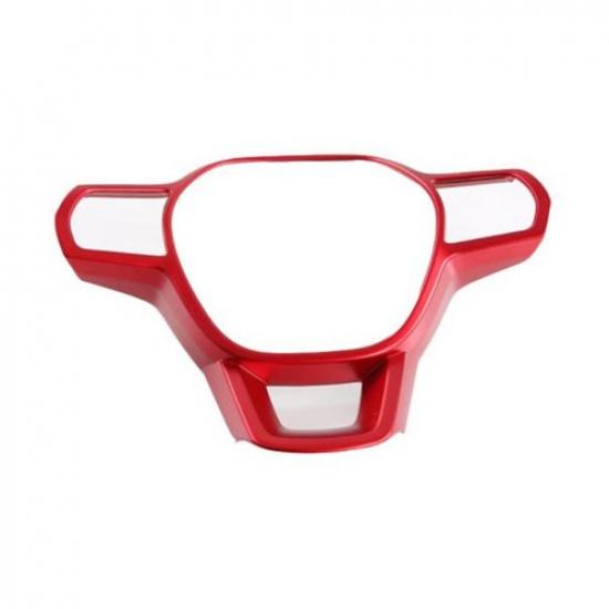 For Honda CR-V CRV 2023 2024 Red Inner Car Steering Wheel Decor Cover Trim